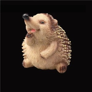 Figura de Erizo Realista de PVC, Modelo de Animal Silvestre, Juguete Educativo para Niños, Aprendizaje Cognitivo, Decoración de Escritorio - Product Image 4
