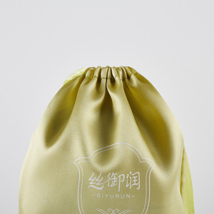 Bolsa de Satén Densa con Cordón y Logotipo Personalizado, Bolsa de Seda para Pelucas, Extensiones, Productos Sexuales y Juguetes - Product Image 4