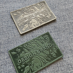 <strong>Custom</strong> Artistic Embossed <strong>Leather</strong> <strong>Label</strong> Lederlabel Etiquette En Cuir Personalized Logo Genuine Faux <strong>Leather</strong> Tag for <strong>Jean</strong> Jacket - Product Image 3