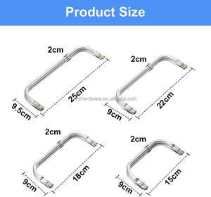 MZ Sac à main en aluminium de haute qualité, cadre en aluminium, sac à main, cadre de sac à main en métal, cadre de sac à main 16//20/25/30cm - Product Image 6