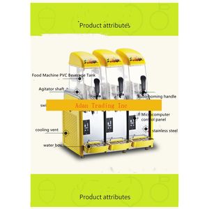 High Productivity Automatic <b>Ice</b> <b>Slush</b> <b>Machine</b> Hotels Snack Foods-220V Frozen Drinks New Motor Gearbox Engine Bearing PLC - Product Image 6