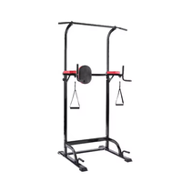 Tour de puissance en acier multifonctionnelle portable équipement de musculation à usage domestique barre de traction Push-Up Dip barres parallèles en métal