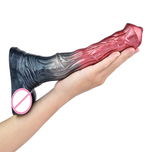 Silicone Horse Anal Plug for Women Masturbators Strap on <strong>Dildo</strong> With <strong>Suction</strong> Cup - Product Image 3