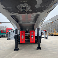 Camion-citerne pour le transport de résines chimiques, 4 compartiments, acier inoxydable, acier au carbone, semi-remorque pour le transport de liquides en vrac pour l'industrie chimique