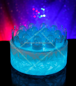 Chất lượng đảm bảo tùy chỉnh <span class=keywords><strong>Ice</strong></span> <span class=keywords><strong>Bucket</strong></span> LED chiếu sáng hiện đại xô cho rượu vang cho rượu sâm banh cho bia món quà kẹp nhà máy - Product Image 5