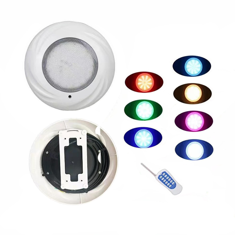 Swimming Pool Light Led Lights ABS IP68 Waterproof RGB RF Remote Led Underwater Pool Light