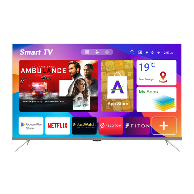 Accept Custom 55 Inch Smart TV Television 4K Ultra HD TV 55/65/75/85 Inch QLED OLED TV