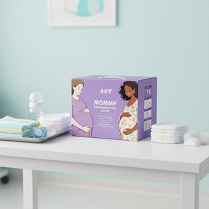 Essentiels de récupération post-partum, <span class=keywords><strong>kit</strong></span> de césarienne inclus, lingettes jetables pour la douche, feuilles de coton pour les cicatrices, coussin de glace instantané, jetable post-partum - Product Image 3