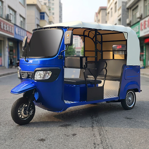 Hot Selling Solar Electric Bike 3 Wheels Tricycle Free Shipping Moped Car with <b>Open</b> Body 60v Voltage Electric Vehicle - Product Image 3