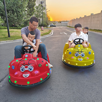 Voiture tamponneuse électrique pour aire de jeux, parc d'attractions commercial, installation intérieure, voiture tamponneuse pour enfants avec musique et lumière LED