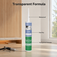 JOOBOND Colle liquide sans clou, transparente, beige, blanc, gris, couleur personnalisée, OEM ODM, colle et mastic