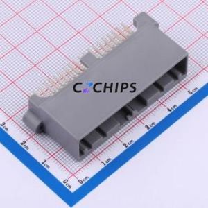 K137635WV-2x20B-PTSN Automotive Connector Through hole Component (THT) Connector 40P 2.2mm 2 Through Hole - Product Image 1