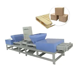 Wood block mold machine for pallets Recycling wood sawdust block making machine