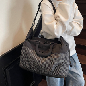 Bolsa <span class=keywords><strong>de</strong></span> <span class=keywords><strong>Viaje</strong></span> Deportiva Expandible <span class=keywords><strong>de</strong></span> Nailon con Cierre <span class=keywords><strong>de</strong></span> Cordón, Gran Capacidad, Ligera, para Viajes Cortos, Equipaje <span class=keywords><strong>de</strong></span> <span class=keywords><strong>Mano</strong></span> - Product Image 1