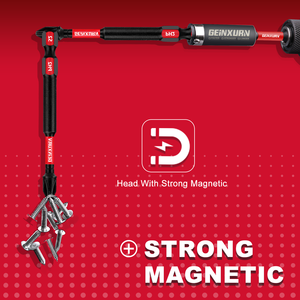 Brocas para Atornillador de Muebles de Acero S2 de Alto Torque, en Existencia en Almacén de EE. UU., PH2 D2-PH2, 30 Piezas/Juego, Tamaños de 50 mm/75 mm/150 mm, DIY OEM/ODM - Product Image 6