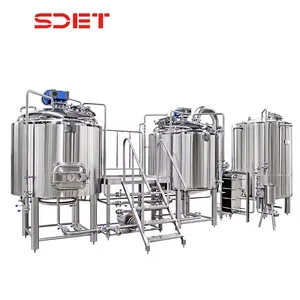 100L 200L 300L 500L 700L 1000L 2000L เหล็ก Brewing Micro Craft Beer Brewery อุปกรณ์