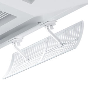 2024 exclusif brevet épissure persienne manuel réglable ABS <span class=keywords><strong>climatisation</strong></span> <span class=keywords><strong>déflecteur</strong></span> pare-brise Anti-Direct <span class=keywords><strong>plafond</strong></span> soufflant - Product Image 2