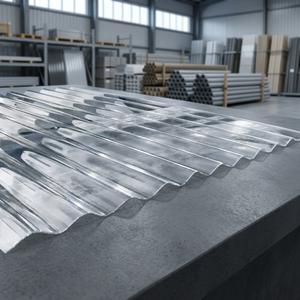 Paneles de Techo Corrugados de Policarbonato con Recubrimiento UV, Resistentes a Impactos, Impermeables, de Alta Luminosidad, Personalizables y Altamente Duraderos - Product Image 1