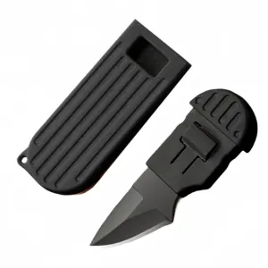 New Arrival Outdoor Stainless Steel Drop Blade Camping Hunting fixed blade mini keychain knife