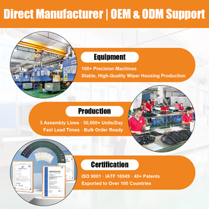 OEM phổ lưỡi gạt nước xe với chức năng vòi phun bao gồm 19 Bộ điều hợp cho nhiều mô hình xe - Product Image 6