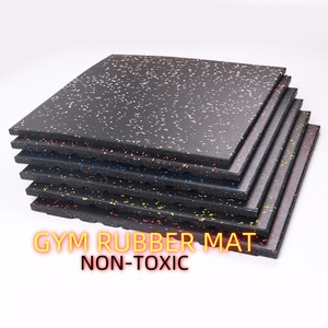 Alfombrilla de Goma para Gimnasio, No Tóxica, para Pisos de Gimnasios, Fabricada en China - Product Image 1