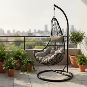 Meubles d'extérieur, balançoire de jardin, balançoires de patio, hamac suspendu en métal pour parc et hôtel - Product Image 5