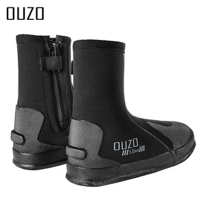 Botas DE BUCEO antideslizantes gruesas de 5mm, zapatos cálidos vulcanizados de neopreno para esnórquel, playa, surf, rastreo de Río - Product Image 3