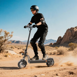 Trottinette Électrique Tout-Terrain à Prix de Gros pour Adultes, Moteur Puissant, Roues Pneumatiques de 10 Pouces, Charge Maximale 120 kg, Trottinette Urbaine Tout-Terrain - Product Image 2