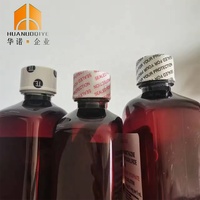 Bouteilles vides de sirop contre la toux de 473 ml (16 oz) et 500 ml, flacons en plastique pour médicaments avec code QR et sceaux