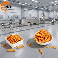 Machine extrudeuse Kurkure, machine à fabriquer des Cheetos, ligne de production complète de chips de maïs clé en main