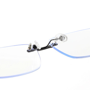 Rimless Progressive Multifocus Reading Glasses Photochromic Transition <strong>Sunglasses</strong> Sun <strong>Readers</strong> Blue Light Blocking Eyewear - Product Image 4