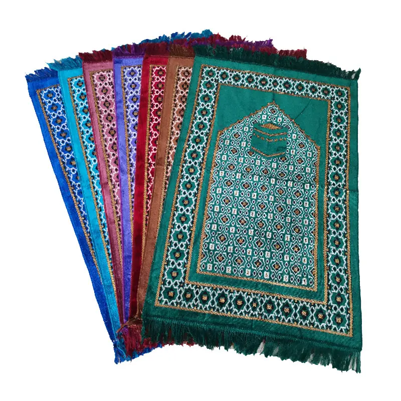 New wholesale turkey pray thick Padded Sejadah islamic carpet muslim prayer mat prayer rug