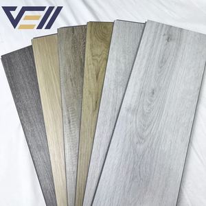Vell <span class=keywords><strong>Pvc</strong></span> 2-8mm <span class=keywords><strong>Parquet</strong></span> minimaliste <span class=keywords><strong>gris</strong></span> foncé Couche de décoration intérieure 8mm SPC Revêtement de sol en plastique pour intérieur Produit - Product Image 1