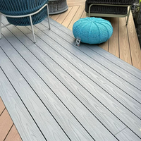 Planche de terrasse composite extérieure WPC Co-extrusion Étanche Faible entretien