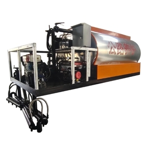 Máquina Pulverizadora de Asfalto |   Tanque de Asfalto con Bomba de Control PLC, Equipo de Alta Eficiencia para la Construcción de Pavimentos Viales - Product Image 1