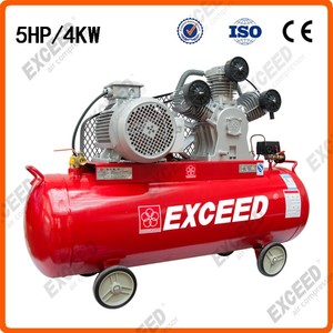 Compresseur d'air à piston alternatif refroidi par air 5HP 4KW, économique et facile à utiliser, petit compresseur d'air pour atelier - Product Image 3