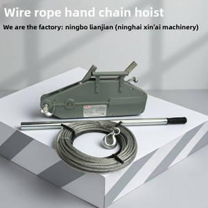 Polipasto de Cadena Manual con Cable de Acero 1.6t, Equipo Portátil para Exteriores, Tensor, Soporte de Rescate para Movimiento de Vehículos, Personalizable - Product Image 2