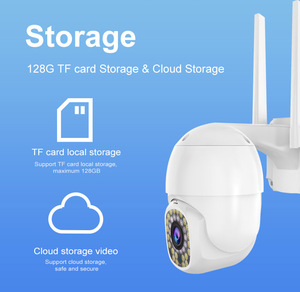360 ° toàn Cảnh Độ nét cao đầy đủ màu sắc tầm nhìn ban đêm IP66 không thấm nước ngoài trời Dome <span class=keywords><strong>IP</strong></span> <span class=keywords><strong>Camera</strong></span> đám mây SD thẻ không dây Wifi - Product Image 5