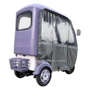 Nuovo Triciclo Elettrico con Riparo Integrato Impermeabile, Potente 800W, <span class=keywords><strong>Bici</strong></span> Elettrica a <span class=keywords><strong>Tre</strong></span> <span class=keywords><strong>Ruote</strong></span> per Famiglia - Vendite Calde - Product Image 5