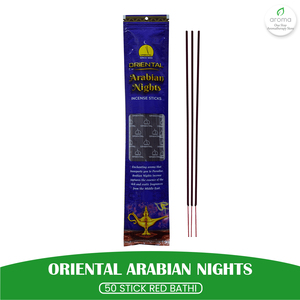 Incienso Exótico Indio Rojo Bathi, Noches Orientales Árabes, 50 Varillas de Incienso, Oud Especiado Raro para un Ambiente Encantador, Sala de Adoración - Product Image 2