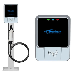 Nouveau 22kw Fast Electric Car Wallbox Charging Stations 3 Phase AC EV Charger avec pour <span class=keywords><strong>Bluetooth</strong></span> Wifi App Wallbox - Product Image 5