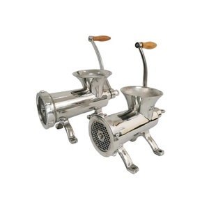 Picadora de <span class=keywords><strong>Carne</strong></span> <span class=keywords><strong>Manual</strong></span> Profesional de 5 Pulgadas # 8 # 10 # 22 # 32 # Picadora de <span class=keywords><strong>Carne</strong></span> <span class=keywords><strong>Manual</strong></span> de Acero Inoxidable B - Product Image 2