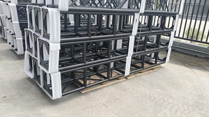 Sistema de armazón de techo de aleación de aluminio, armazón de techo de aluminio con pernos de escenario, armazón de iluminación para conciertos, escenario móvil para conciertos - Product Image 5