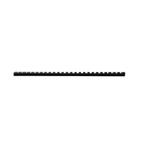 25 Slot Aluminium Alloy Riser Base 257mm Panjang Ringan Universal Platform Pemasangan Peralatan Optik Lapangan Olahraga Luar Ruangan