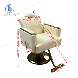 Sillón de Barbería Hidráulico Ajustable y Giratorio para Salón de Belleza - Product Image 6
