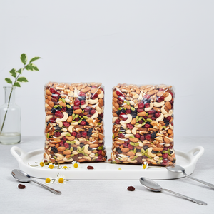 Groothandel Gebakken Zoute Harde Vatenverpakte 8 Soorten Gemengde Noten en Gedroogd Fruit Notenpitten Snacks - Product Image 4