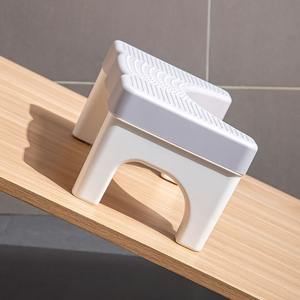 Toilet Step <b>Stool</b> Pp Material Minimalist Design For <b>Bathroom</b> Adult And Children Use - Product Image 1