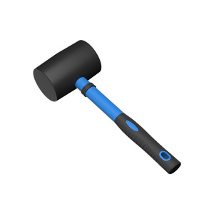 Martillo de Goma MokeLa con Mango de Fibra de Vidrio, Cabeza Redonda, Agarre Antideslizante, Herramienta de Bricolaje - Product Image 5