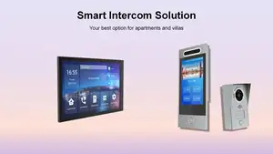 Hot Versie 10 "Ips Video Deur Telefoon Tuya Smart Ip Intercom Systeem Indoor Monitor Android Intercom Systemen Voor Flatgebouw