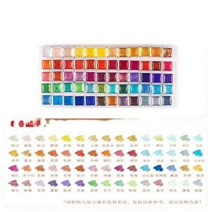 Juego de Pinturas de Acuarela Sólidas Metálicas de 15 Colores Camaleón con Efecto de Cambio de Color para Lienzo y Vidrio - Product Image 6